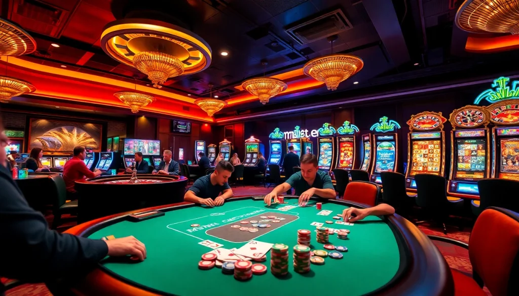Experience the thrill of gambling at https://mm88.sa.com/ with vibrant poker gameplay and roulette excitement.