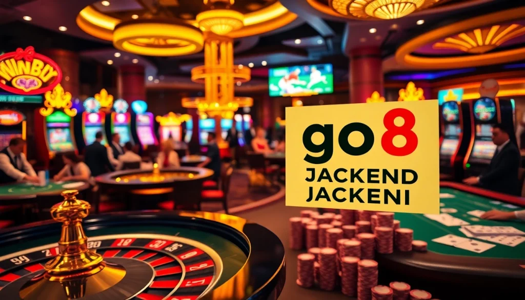 Experience the thrill of gambling at our "Go8 Jackpot Weekend" poker tables featuring intense gameplay and luxe casino vibes.
